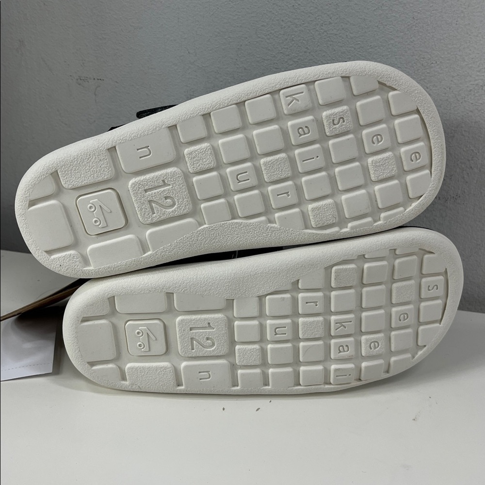 NWT See Kai Run Jaylen Black Dual Strap Water Friendly Sandals Size 12 - Picture 7 of 7